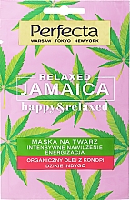 Парфумерія, косметика Зволожувальна маска для обличчя - Perfecta Relaxed Jamaica Happy & Relaxed Mask