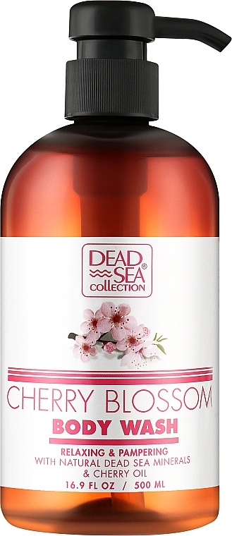 Гель для душа с ароматом цветов вишни - Dead Sea Collection Cherry Blossom Body Wash — фото N1