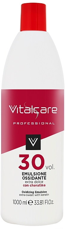 Окисник 9 % - Vitalcare Professional Oxydant Emulsion 30 Vol — фото N1
