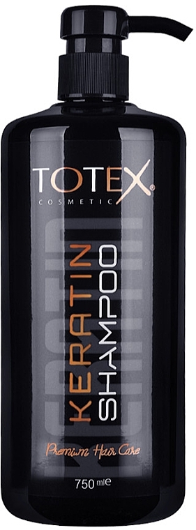 Шампунь для волосся з кератином - Totex Cosmetic Keratin Shampoo — фото N1