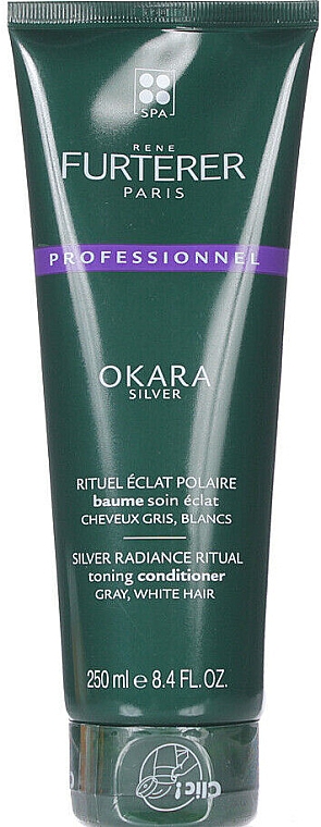 Кондиціонер для світлого й сивого волосся - Rene Furterer Okara Silver Toning Conditioner — фото N1
