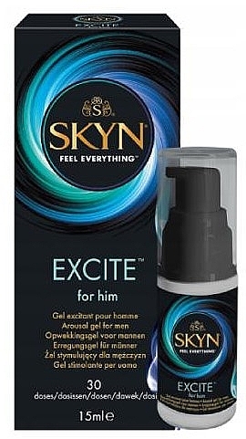 Стимулюючий гель-змазка для чоловіків - Unimil Skyn Feel Everything Excite For Him  — фото N1