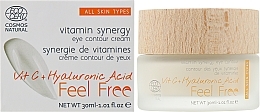 Крем для кожи вокруг глаз с витамином С - Feel Free Vit C + Hyaluronic Acid Vitamin Synergy Eye Contour Cream — фото N2