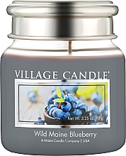 Духи, Парфюмерия, косметика Ароматическая свеча в банке - Village Candle Wild Maine Blueberry