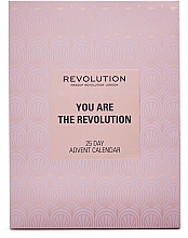 Набір "Адвент-календар 2022" - Makeup Revolution You Are The Revolution 25 Day Advent Calendar 2022 — фото N2