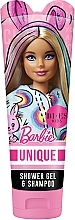 Духи, Парфюмерия, косметика Гель для душа 2в1 - Bi-es Barbie Unique Gel & Shampoo