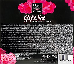 Набір - BioFresh Rose of Bulgaria For Men Gift Set (sh/gel/100ml + soap/50g + aft/shave/30ml) — фото N2