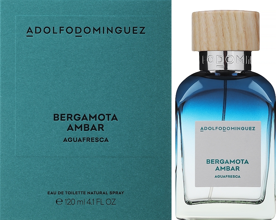 Adolfo Dominguez Agua Fresca Bergamota Ambar - Туалетна вода — фото N2