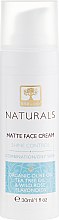Матувальний крем для обличчя для жирної та комбінованої шкіри - BIOselect Naturals Matte Face Cream — фото N2