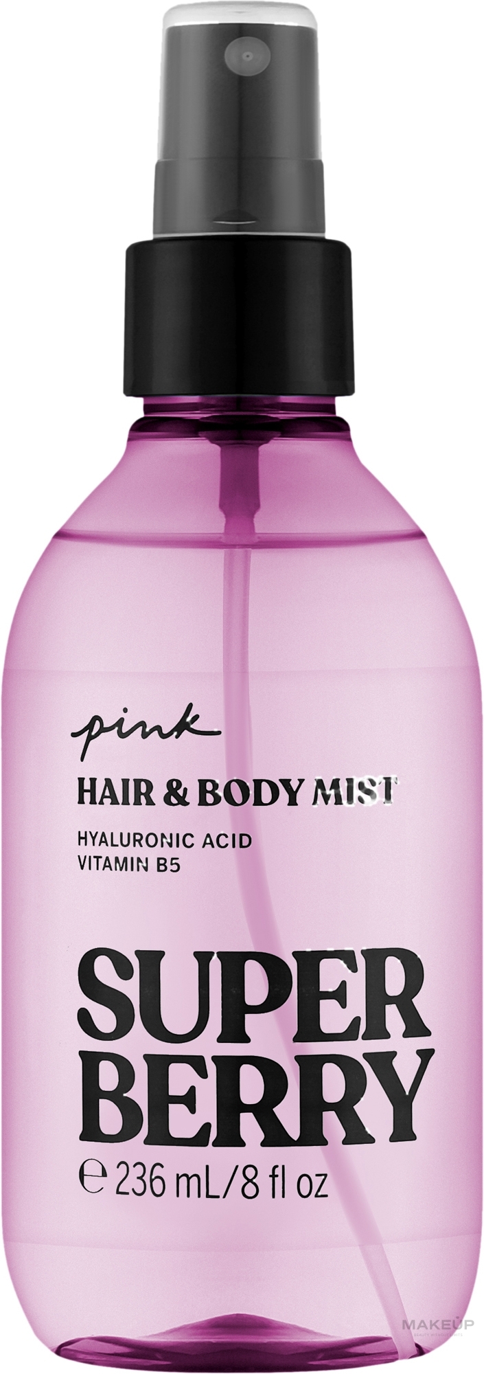 Спрей для тіла та волосся "Ягідний мікс" - Victoria`s Secret Pink Super Berry — фото 236ml