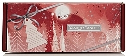 Набір - Yankee Candle Christmas Sets Bright Lights (candle/10pcs + candlestick/1pc) — фото N1