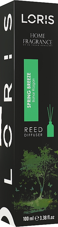 Аромадифузор "Весняний вітер" - Loris Parfum Home Fragrance Reed Diffuser — фото N1
