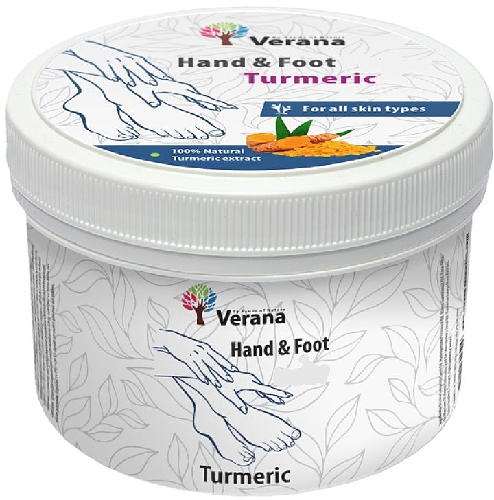 Скраб для рук и ног "Куркума" - Verana Hand & Foot Scrub Turmeric — фото N1