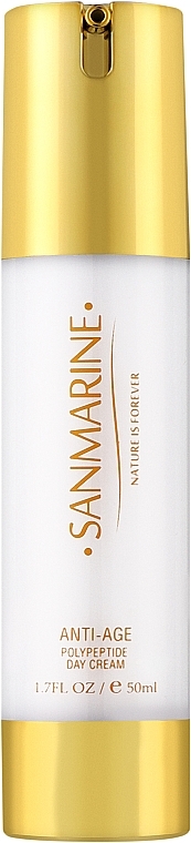 Полипептидный дневной крем для лица - Sanmarine Anti-Age Polypeptide Day Cream — фото N1