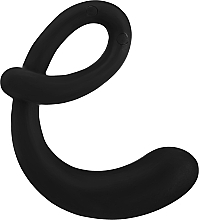 Парфумерія, косметика Масажер простати без електростимуляції, чорний - Mystim Curving Curt Without E-Stim Black