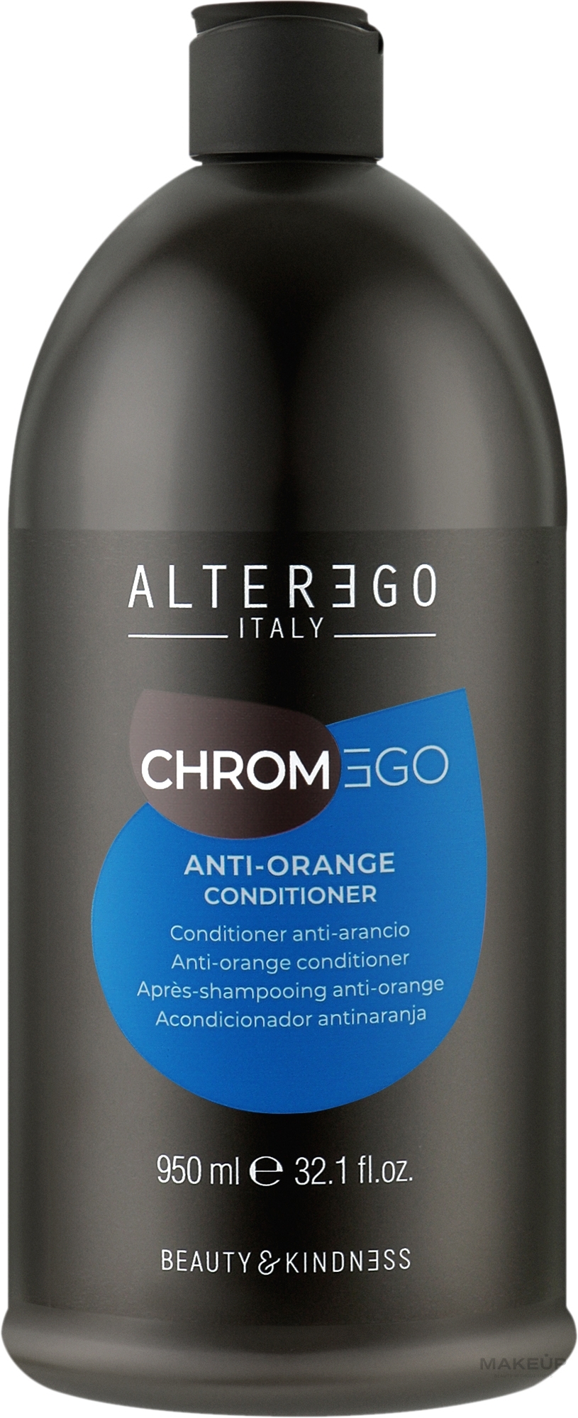 Кондиционер для нейтрализации оранжевого пигмента - Alter Ego ChromEgo Anti-Orange Conditioner — фото 950ml