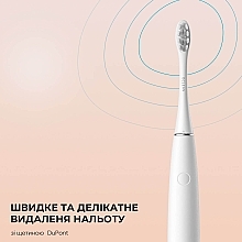 Електрична зубна щітка Oclean Air 2T White, футляр, настінне кріплення - Oclean Air 2T Electric Toothbrush White — фото N10
