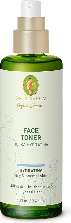 Тонер для обличчя - Primavera Ultra Hydrating Face Toner — фото N1
