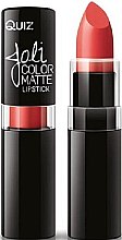 Парфумерія, косметика УЦЕНКА Quiz Cosmetics Joli Color Matte Long Lasting Lipstick - Quiz Cosmetics Joli Color Matte Long Lasting Lipstick *