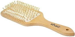 Щітка для розплутування волосся, дерев'яна - Xhair — фото N3