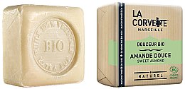 Парфумерія, косметика Органічне мило "Солодкий мигдаль" - La Corvette Sweet Almond Soap