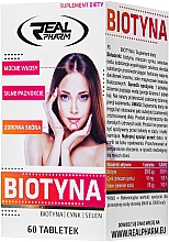 Парфумерія, косметика Дієтична добавка "Біотин" - Real Pharm Biotyna