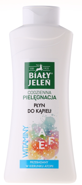 Гель-пена для ванны и душа с AEF витаминами - Bialy Jelen Hypoallergenic Bath Lotion With AEF Vitamins — фото N1