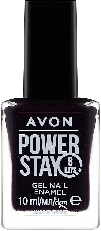 Лак для нігтів з гелевою формулою - Avon Power Stay 8 Days Gel Nail Enamel — фото N1