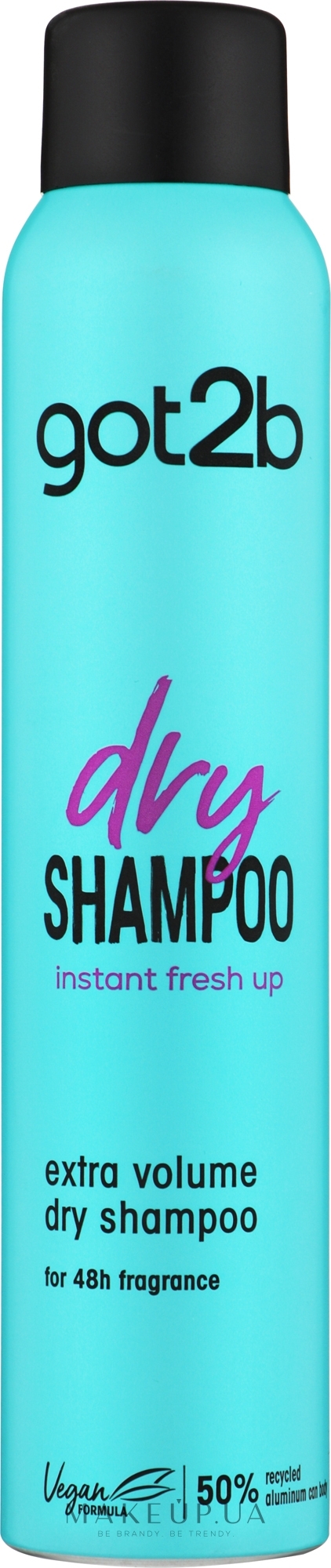 Сухой шампунь "Объем. Тропический бриз" - Got2b Fresh it Up! Dry Shampoo Volume — фото 200ml