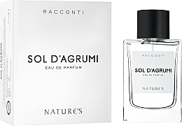 Nature's Racconti Sol D'Agrumi Eau - Парфюмированная вода — фото N2