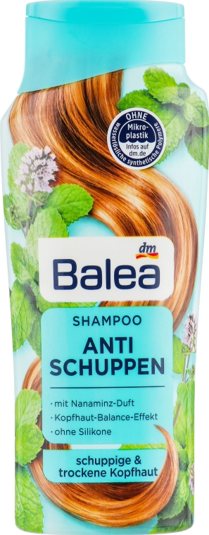 Шампунь для волосся проти лупи - Balea Shampoo Anti-Schuppen — фото N2