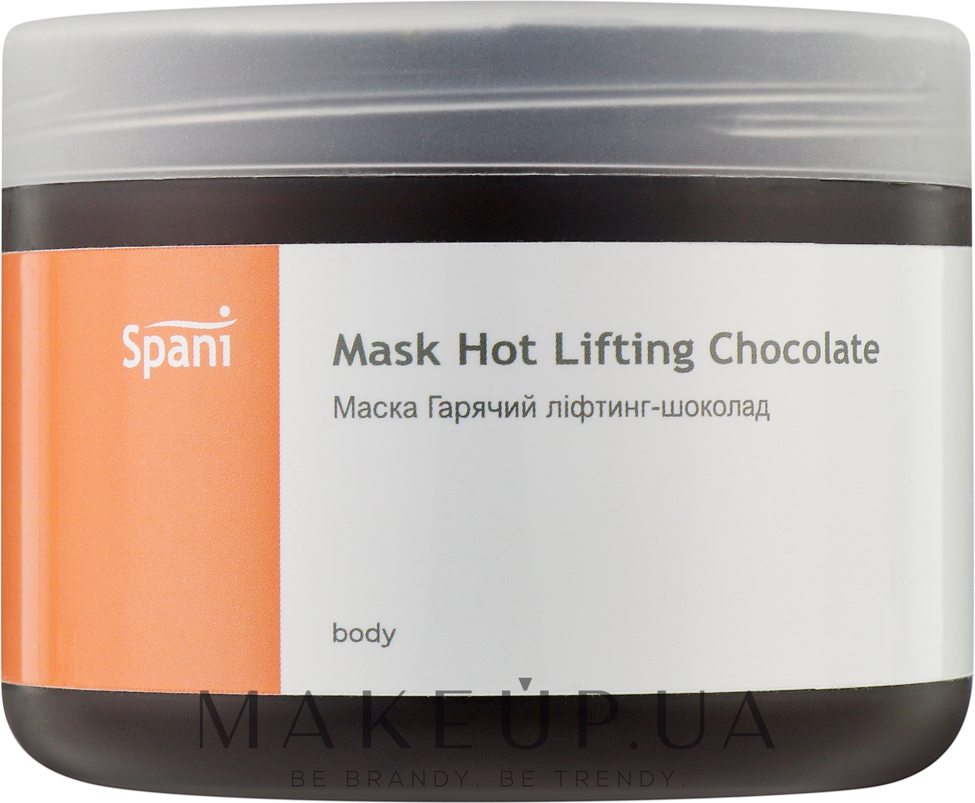 Шоколадне обгортання для тіла з ліфтінг ефектом - Spani Mask Hot Lifting Chocolate — фото 350ml