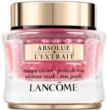 Духи, Парфюмерия, косметика Маска-сыворотка с розовыми жемчужинами - Lancome Absolue L’Extrait Ultimate Rose Serum Mask