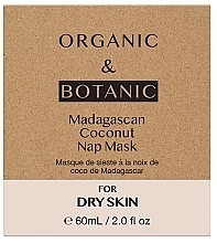 Ночная маска для лица - Organic & Botanic Madagascan Coconut Nap Mask — фото N3