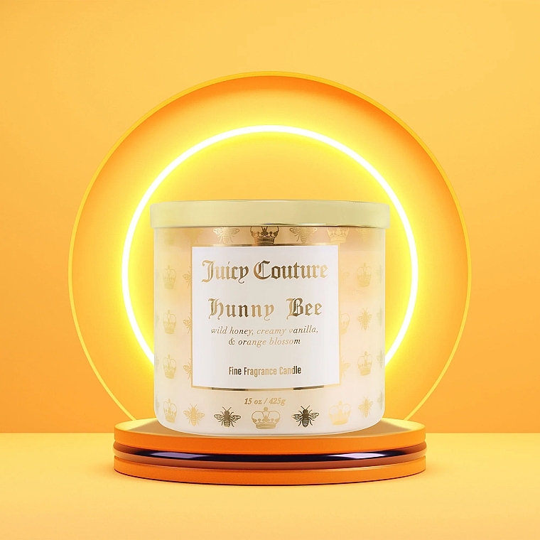 Ароматическая свеча - Juicy Couture Hunny Bee Fine Fragrance Candle — фото N2