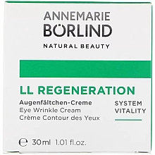 Крем для шкіри навколо очей проти зморщок - Annemarie Borlind LL Regeneration Eye Wrinkle Cream — фото N1