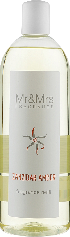 Наполнитель для аромадиффузора "Амбра Занзибара" - Mr&Mrs Zanzibar Amber Fragrance Refill — фото N1