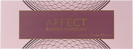 Палетка теней для век - Affect Cosmetics Sweet Harmony — фото N2