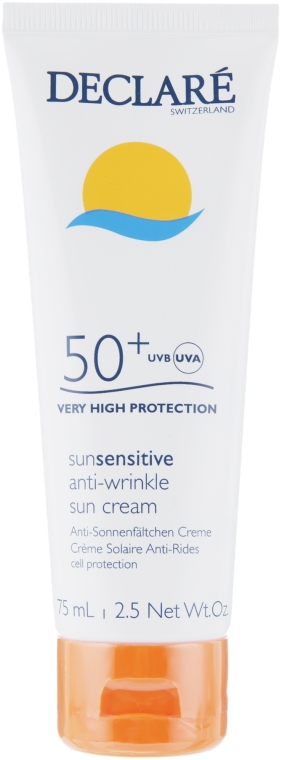 Сонцезахисний крем - Declare Anti-Wrinkle Sun Protection Cream SPF 50+ — фото N1