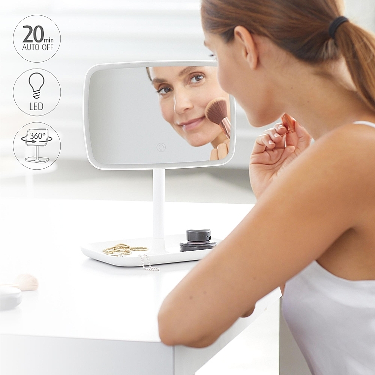 Зеркало косметическое с подсветкой и светодиодами - Medisana CM 848 Cosmetics Mirror — фото N6