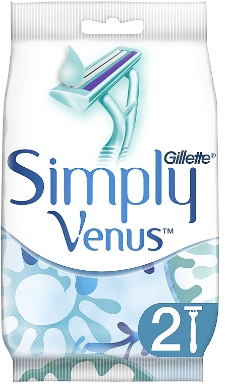 Одноразові станки для гоління - Gillette Venus 2 Satin Care