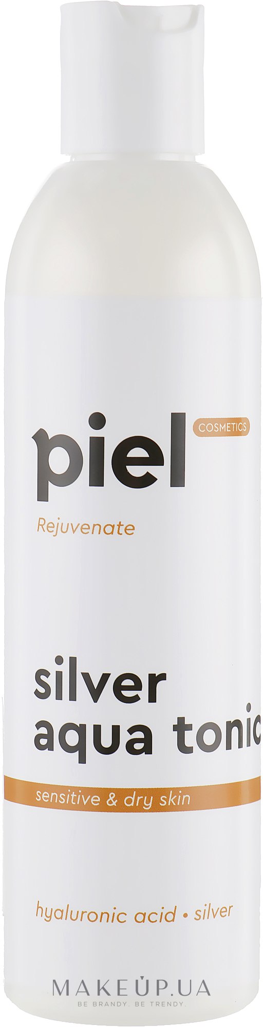 Тоник для восстановления молодости кожи - Piel Cosmetics Rejuvenate Silver Aqua Tonic — фото 250ml