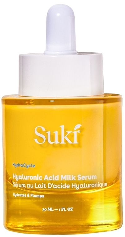 Сироватка з гіалуроновою кислотою - Suki Hyaluronic Acid Milk Serum — фото N1