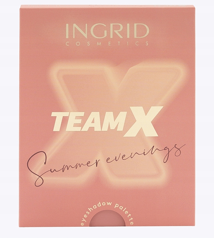 Палетка тіней для повік - Ingrid Cosmetics Team X Summer Evenings Eyeshadow Palette — фото N2