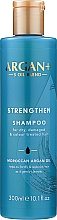 Духи, Парфюмерия, косметика Шампунь для сухих, поврежденных и окрашенных волос - Argan+ Strengthen Shampoo Moroccan Argan Oil
