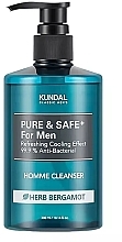 Гель для душу - Kundal Homme Cleanser Herb Bergamot — фото N1