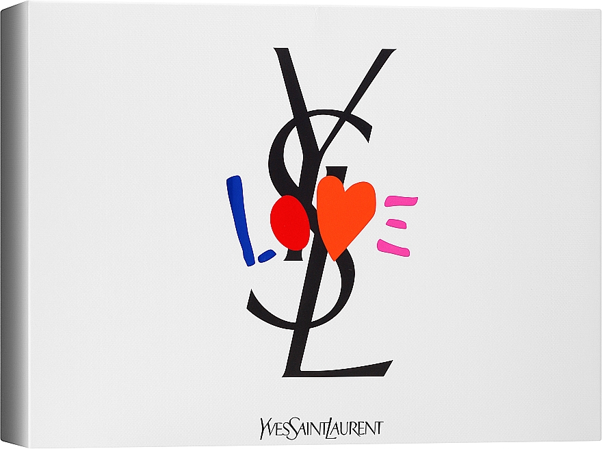 Yves Saint Laurent Mon Paris - Набор (edp/50ml + lipstick/3.2g + bag) — фото N1