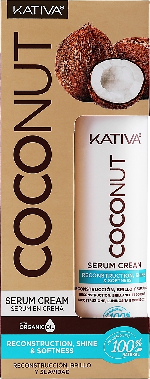 Сыворотка для волос - Kativa Coconut Serum Cream