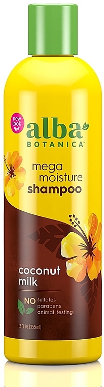 Екстра поживний шампунь - Alba Botanica Natural Hawaiian Shampoo Drink It Up Coconut Milk — фото N1