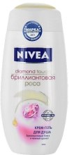 Парфумерія, косметика Крем-гель для душу «Діамантова роса» - NIVEA Bath Care Diamond Touch Shower Gel